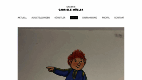 What Galerie-gabriele-mueller.de website looked like in 2020 (3 years ago)