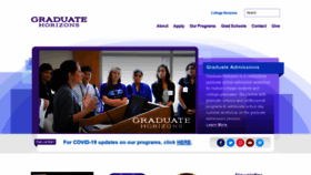 What Graduatehorizons.org website looked like in 2020 (3 years ago)