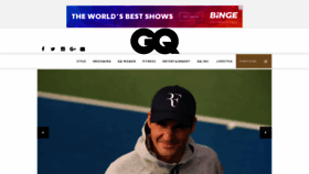 What Gq.com.au website looked like in 2020 (3 years ago)