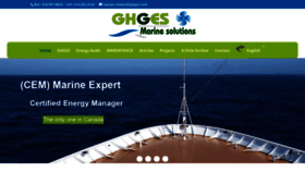 What Ghges.com website looked like in 2020 (3 years ago)