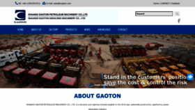 What Gaotondrillings.com website looked like in 2020 (3 years ago)