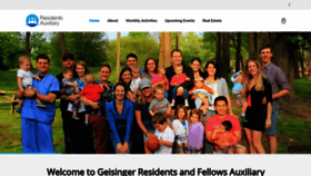What Geisingerresaux.org website looked like in 2020 (3 years ago)