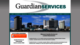 What Guardianservices.us website looked like in 2020 (3 years ago)