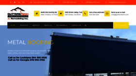 What Gutterstech.com website looked like in 2020 (4 years ago)