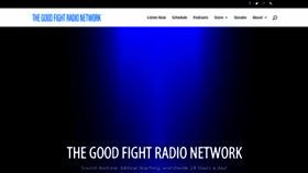 What Goodfightradio.org website looked like in 2020 (3 years ago)