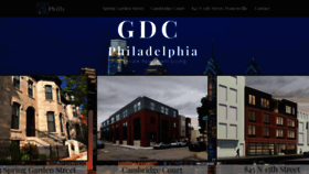 What Gdcphilly.com website looked like in 2020 (4 years ago)