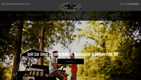What Golfcarcity.net website looked like in 2020 (3 years ago)