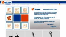 What Graeff-gmbh.net website looked like in 2020 (3 years ago)