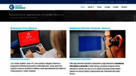 What Genovainformatica.it website looked like in 2020 (3 years ago)