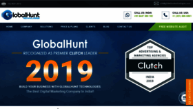 What Globalhunttechnologies.com website looked like in 2020 (3 years ago)
