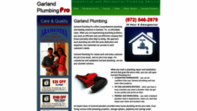 What Garlandplumbingpro.com website looked like in 2020 (3 years ago)