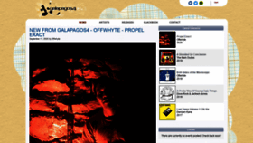 What Galapagos4.com website looked like in 2020 (3 years ago)