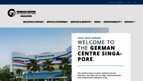 What Germancentre.sg website looked like in 2020 (3 years ago)