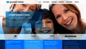 What Gramonmillet.com.ar website looked like in 2020 (3 years ago)