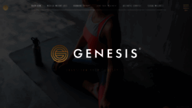 What Genesislifestylemedicine.com website looked like in 2020 (3 years ago)