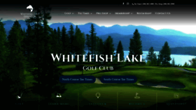 What Golfwhitefish.com website looked like in 2020 (3 years ago)