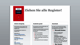 What Gustavus-handelsregisteranmeldungen.de website looked like in 2020 (3 years ago)
