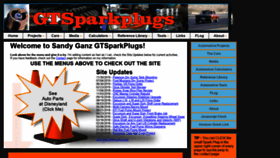 What Gtsparkplugs.com website looked like in 2020 (3 years ago)