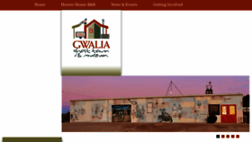 What Gwalia.org.au website looked like in 2020 (3 years ago)