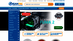 What Gigantec.com.br website looked like in 2020 (3 years ago)