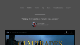 What Glmtrades.pl website looked like in 2020 (3 years ago)