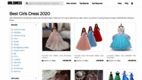 What Girlsdress.org website looked like in 2020 (3 years ago)