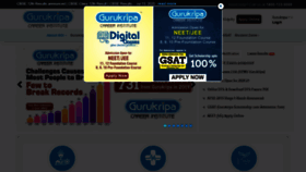 What Gurukripa.ac.in website looked like in 2020 (5 years ago)