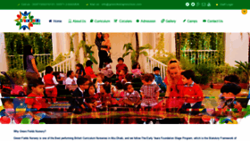 What Greenfieldspreschool.com website looked like in 2020 (3 years ago)