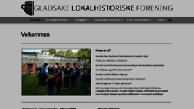 What Gladsaxelokalhistorie.dk website looked like in 2020 (3 years ago)
