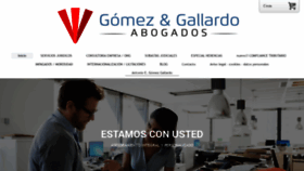What Gomezgallardo.com website looked like in 2020 (3 years ago)