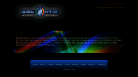 What Globalopticsuk.com website looked like in 2020 (3 years ago)