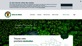 What Gites-de-france.com website looked like in 2020 (3 years ago)