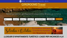 What Giroroomscostabrava.com website looked like in 2020 (3 years ago)