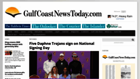 What Gulfcoastnewstoday.com website looked like in 2020 (3 years ago)