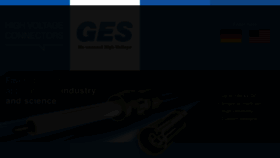 What Ges-highvoltage.com website looked like in 2020 (3 years ago)