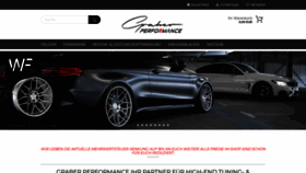 What Graber-performance-shop.com website looked like in 2020 (3 years ago)