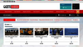 What Gazetehaberi.com website looked like in 2020 (3 years ago)