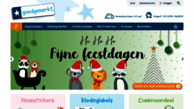 What Goedgemerkt.nl website looked like in 2020 (3 years ago)