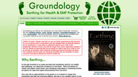 What Groundology.co.uk website looked like in 2020 (3 years ago)