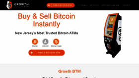 What Growthbtm.com website looked like in 2020 (3 years ago)