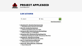 What Goappleseednow.org website looked like in 2020 (3 years ago)