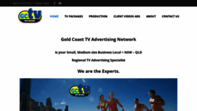 What Goldcoasttv.com.au website looked like in 2020 (3 years ago)