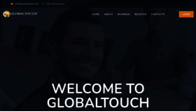 What Globaltouch.biz website looked like in 2020 (5 years ago)