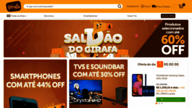 What Girafa.com.br website looked like in 2021 (3 years ago)