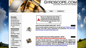 What Gyroscope.com website looked like in 2021 (3 years ago)
