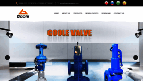 What Goolevalve.com website looked like in 2021 (3 years ago)