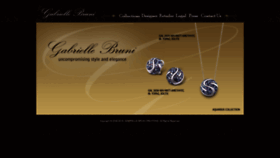 What Gabriellebruni.com website looked like in 2021 (3 years ago)