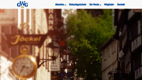 What Gwg-gruenberg.de website looked like in 2021 (4 years ago)