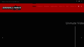 What Groundforceatv.com website looked like in 2021 (3 years ago)