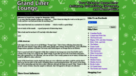 What Grandlinerlounge.com website looked like in 2021 (3 years ago)